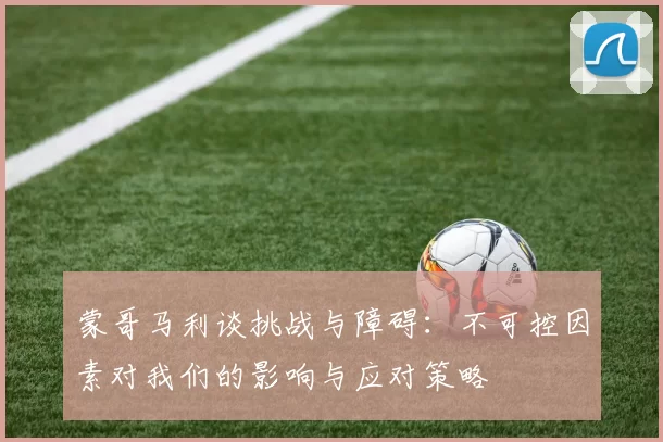 蒙哥马利谈挑战与障碍：不可控因素对我们的影响与应对策略
