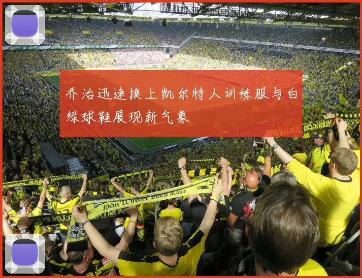 乔治迅速换上凯尔特人训练服与白绿球鞋展现新气象